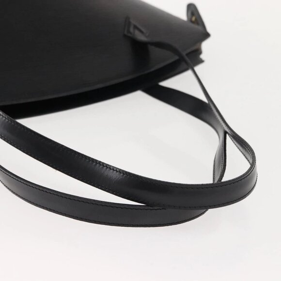 LOUIS VUITTON Epi Saint Jacques Shopping Shoulder Bag Black M52262 Auth 147032 - Picture 8 of 16